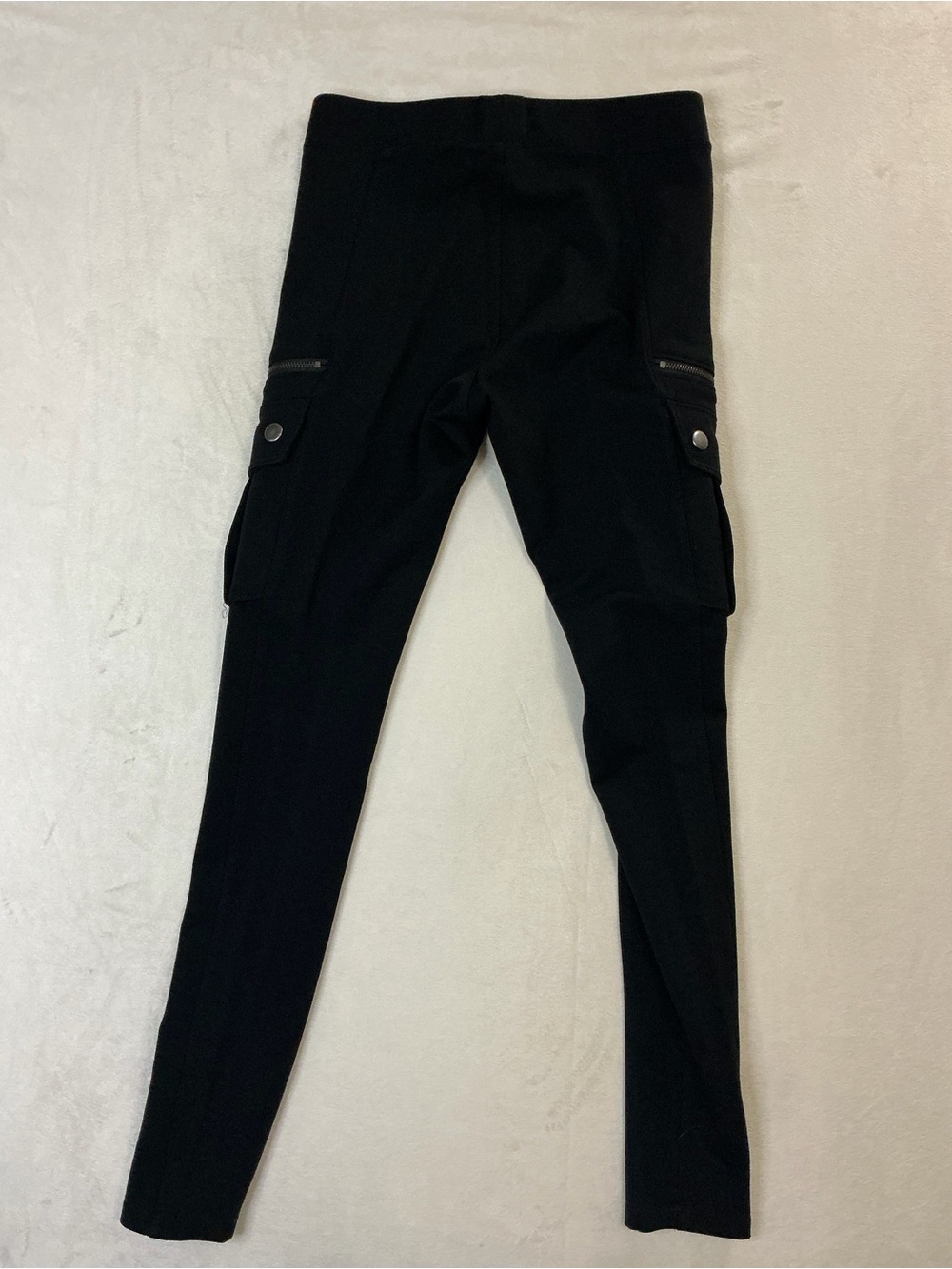 Express Black Cargo Leggings